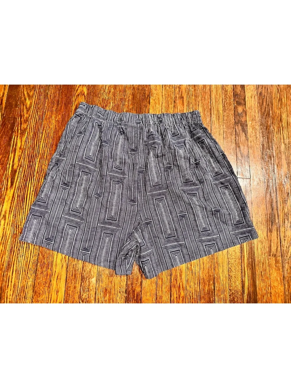 Men’s XL Lucky Brand Geometric Navy White Boxers Underwear